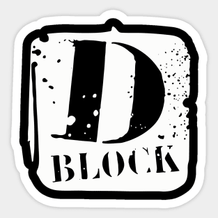 DBLCK2 Sticker